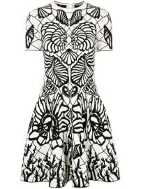 Alexander McQueen Seashell Motif Knitted Dress at Farfetch