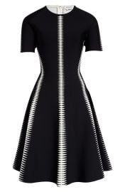 Alexander McQueen Spine Jacquard Sweater Dress at Nordstrom