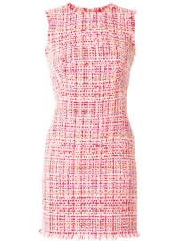 Alexander McQueen Tweed Mini Dress at Farfetch