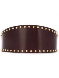 Alexander McQueen Wide Studded Belt at Farfetch