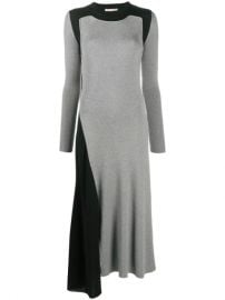 Alexander McQueen colour-block ribbed-knit Dress - Farfetch at Farfetch