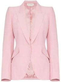 Alexander McQueen single-breasted Blazer - Farfetch at Farfetch