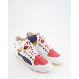 Alexander McQueen x Puma Leather Hight Top Sneakers at Vestiaire Collective
