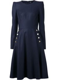 Alexander Mcqueen Flared Dress - at Farfetch