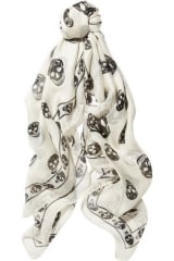 Alexander Mcqueen Skull Scarf at Net A Porter