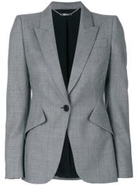 Alexander Mcqueen Tailored Blazer  1 995 - Buy AW17 Online - Fast Delivery  Price at Farfetch