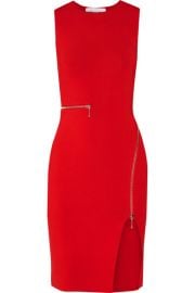 Alexander Wang  Zip-detailed stretch-knit dress at Net A Porter