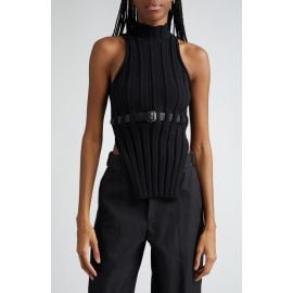 Alexander Wang Belted Rib Sweater Tank at Nordstrom