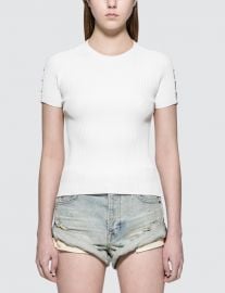 Alexander Wang Bra Strap Raglan Top at HBX