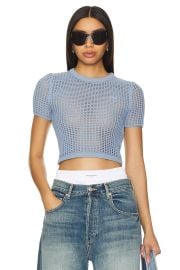 Alexander Wang Cropped Tee at Revolve