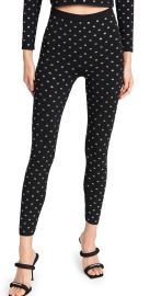 Alexander Wang Crystal Logo Leggings at Shopbop