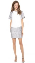 Alexander Wang Drape Neck T-Shirt Dress at Shopbop