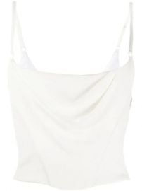 Alexander Wang Draped Corset Top - Farfetch at Farfetch