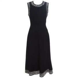 Alexander Wang Knit Eyelet Embellished Sleeveless Midi Dress at 1stdibs