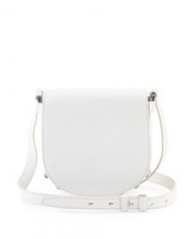 Alexander Wang Lia Mini Soft Draped Shoulder Bag Milk at Neiman Marcus