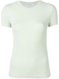 Alexander Wang Ribbed T-shirt  - Farfetch at Farfetch