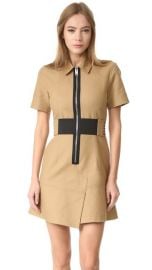 Alexander Wang Short Sleeve Safari Dress with Lacing at Shopbop