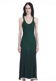 Alexander Wang Sleeveless Ribbed Maxi Dress  at Alexander Wang