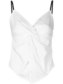 Alexander Wang Twisted Front Cami Top at Farfetch