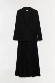 Alexandra Pleated Blazer Midi Dress SIMKHAI at Simkhai
