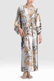 Alexandra Robe in Silver at Natori