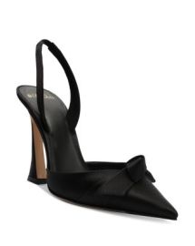 Alexandre Birman Womens Clarita Bell Satin Slingback Pumps Bloomingdales at Bloomingdales