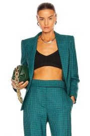 Alexandre Vauthier Double Breased Blazer in Green  FWRD at Forward