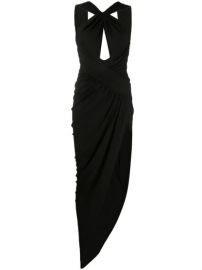 Alexandre Vauthier Front Slit cut-out Detail Evening Dress - Farfetch at Farfetch