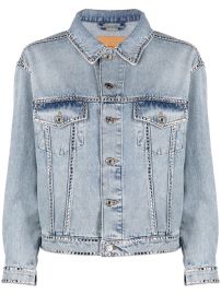 Alexandre Vauthier crystal-embellished Denim Jacket - at Farfetch