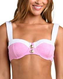 Alexandria Color Blocked Bikini Top at Bloomingdales