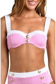 Alexandria Colorblock Bikini Top at Nordstrom