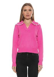 Alexia Admor Jackie Knitted Sweater Top belk at Belk