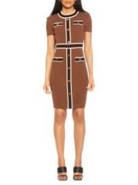 Alexia Admor Nicki Colorblock Sweater Dress on SALE at Saks Off 5th