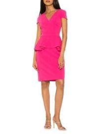 Alexia Admor Willow Peplum Sheath Dress on SALE at Saks Off 5th