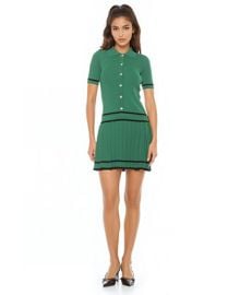 Alexia Admor Womenx27s Lucinda Fully Knit Collared Short Sleeve Dress - Macyx27s at Macys