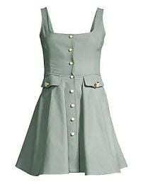 Alexis - Nena Button-Front A-Line Dress at Saks Fifth Avenue