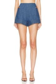 Alexis Allan Short in Denim FWRD at FWRD