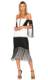 Alexis Antoinette Dress in Black  amp  White Lace from Revolve com at Revolve