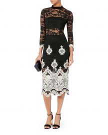 Alexis Beata Lace Midi Dress at Intermix