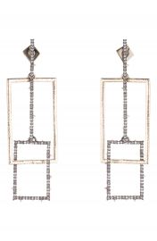 Alexis Bittar Brutalist Butterfly Crystal Encrusted Linear Earrings at Nordstrom