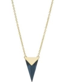 Alexis Bittar Faceted Pyramid Pendant Necklace at Neiman Marcus