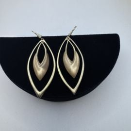 Alexis Bittar Gold Lucite Dangle Earrings Gold Tone- Beautiful AB Earrings Gold eBay at eBay