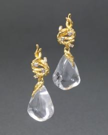 Alexis Bittar Liquid Vine Lucite Small Raindrop Earring at Alexis Bittar
