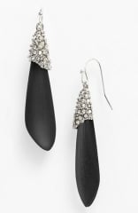 Alexis Bittar Lucite - Winter Deco Drop Earrings in black at Nordstrom