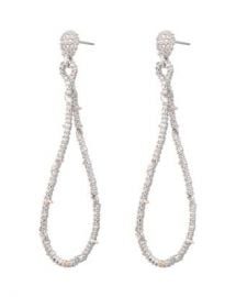 Alexis Bittar Modern Georgian Pav amp eacute  Twisted Teardrop Earrings Jewelry  amp  Accessories - Bloomingdale s at Bloomingdales