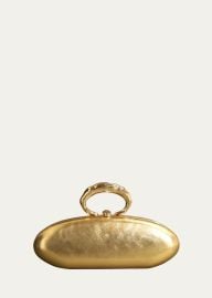 Alexis Bittar Molten Gold Bullet Minaudiere - Gold - at Bergdorf Goodman