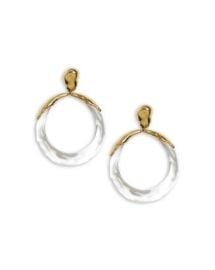 Alexis Bittar Molten Lucite Hoop Drop Earrings Bloomingdales at Bloomingdales