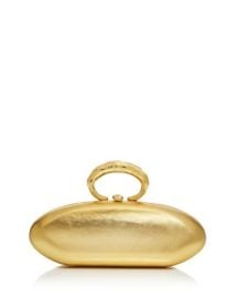 Alexis Bittar Molton Gold Bullet Clutch Bloomingdales at Bloomingdales