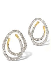 Alexis Bittar Solanales Crystal PavSpiral Hoop Earrings at Nordstrom