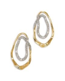 Alexis Bittar Solanales Double Loop Earrings in 14K Gold Plated Bloomingdales at Bloomingdales